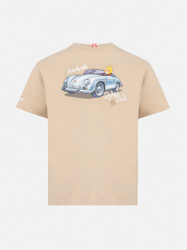 Cotton t-shirt with Cryptopuppets car print CRYPTOPUPPETS SPECIAL EDITION