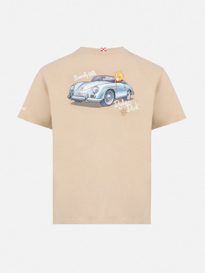 Cotton t-shirt with Cryptopuppets car print CRYPTOPUPPETS SPECIAL EDITION