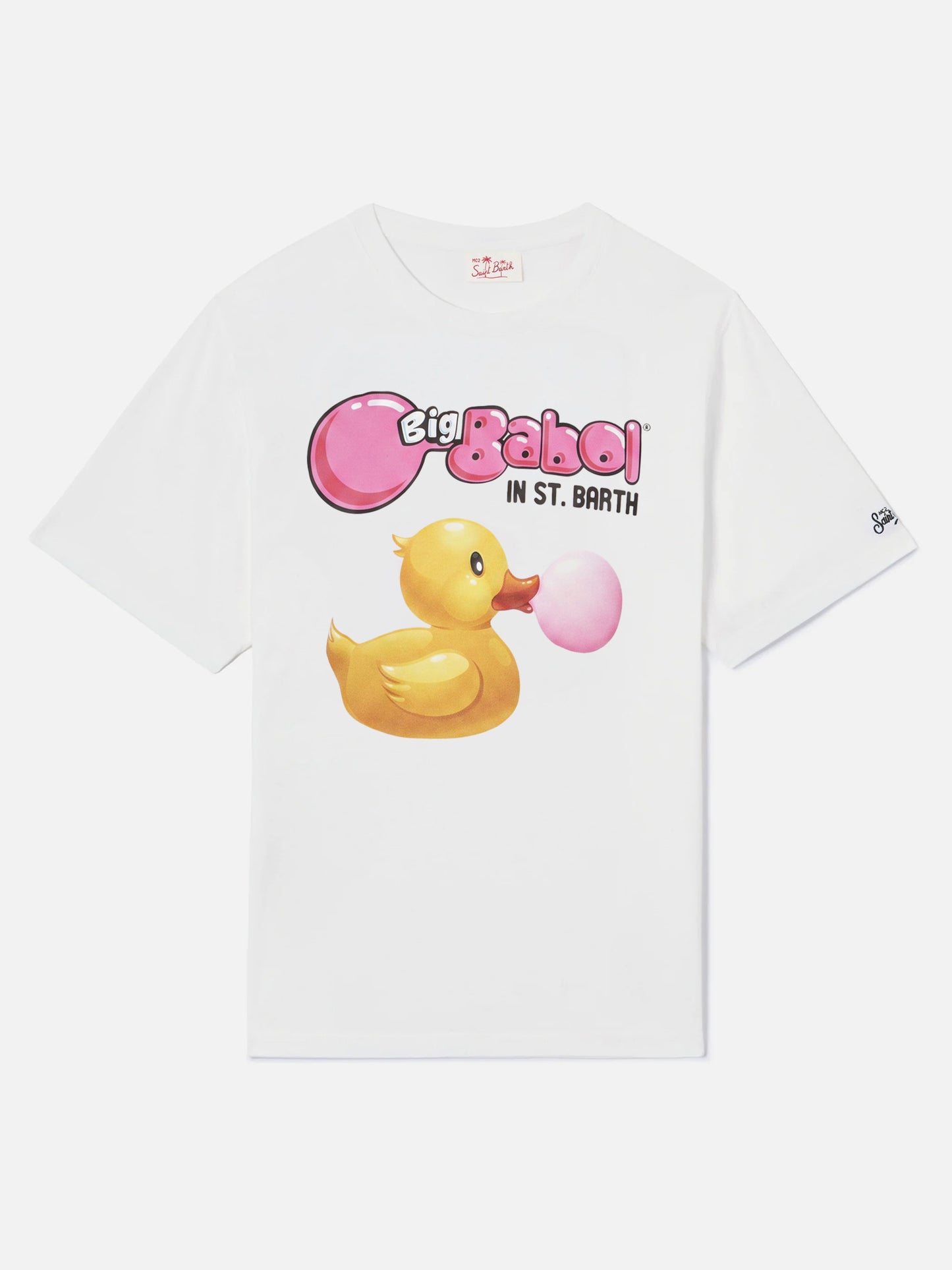 Cotton t-shirt with ducky big Babol print | BIG BABOL SPECIAL EDITION