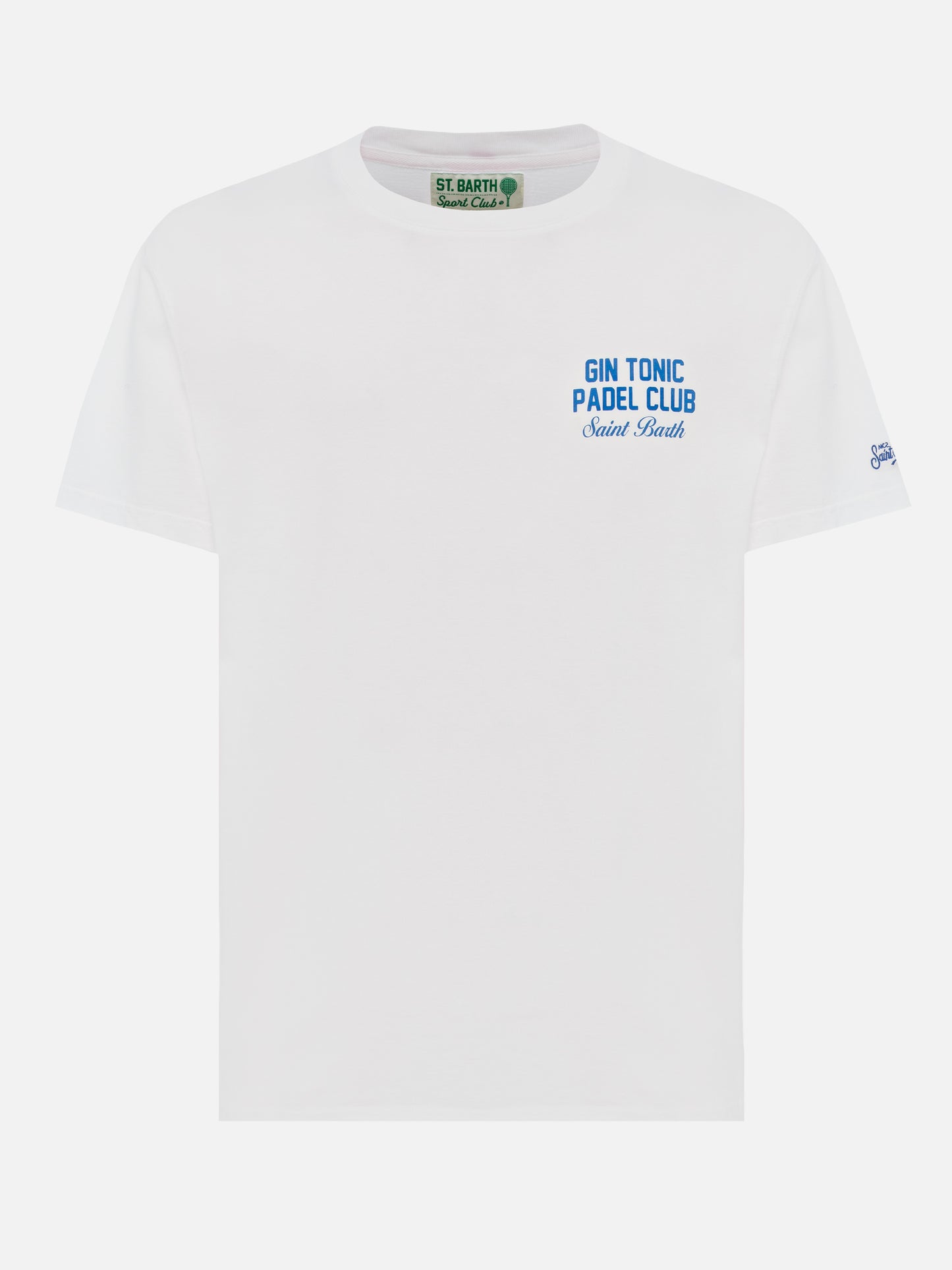 Cotton T-shirt with Gin Tonic Padel Club print