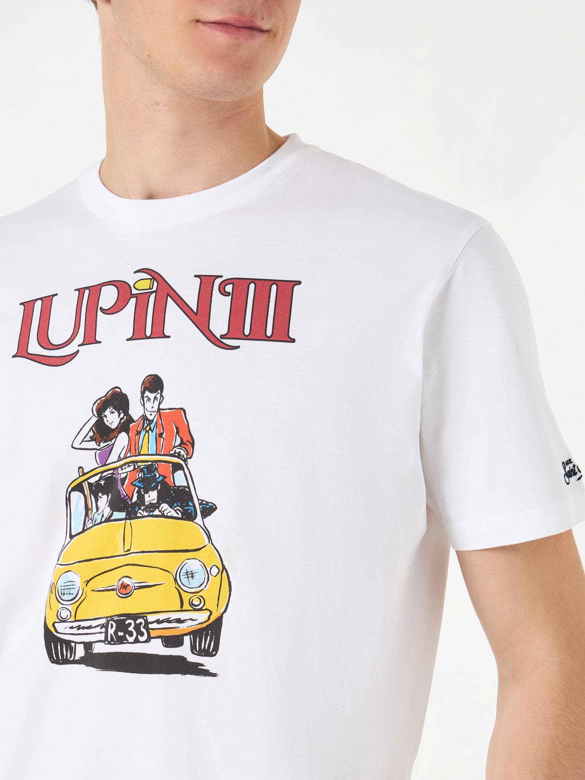 Cotton T-shirt with Lupin III print | LUPIN III SPECIAL EDITION - MC2 Saint Barth