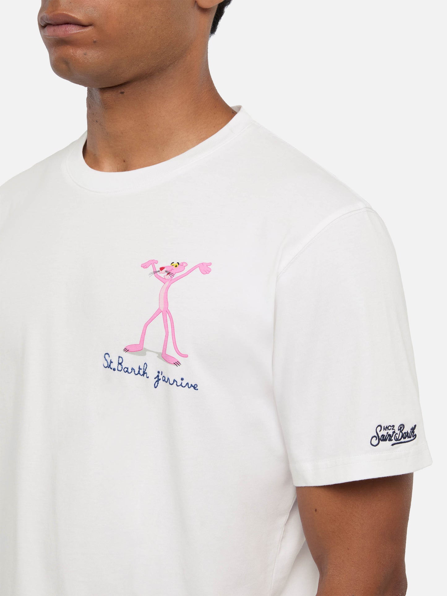 Baumwoll-T-Shirt mit „Der Rosarote Panther“-Aufdruck | THE PINK PANTHER SPECIAL EDITION