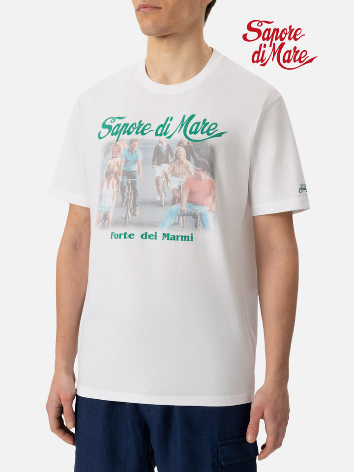 Baumwoll-T-Shirt mit Forte dei Marmi 83-Aufdruck | SAPORE DI MARE SPECIAL EDITION