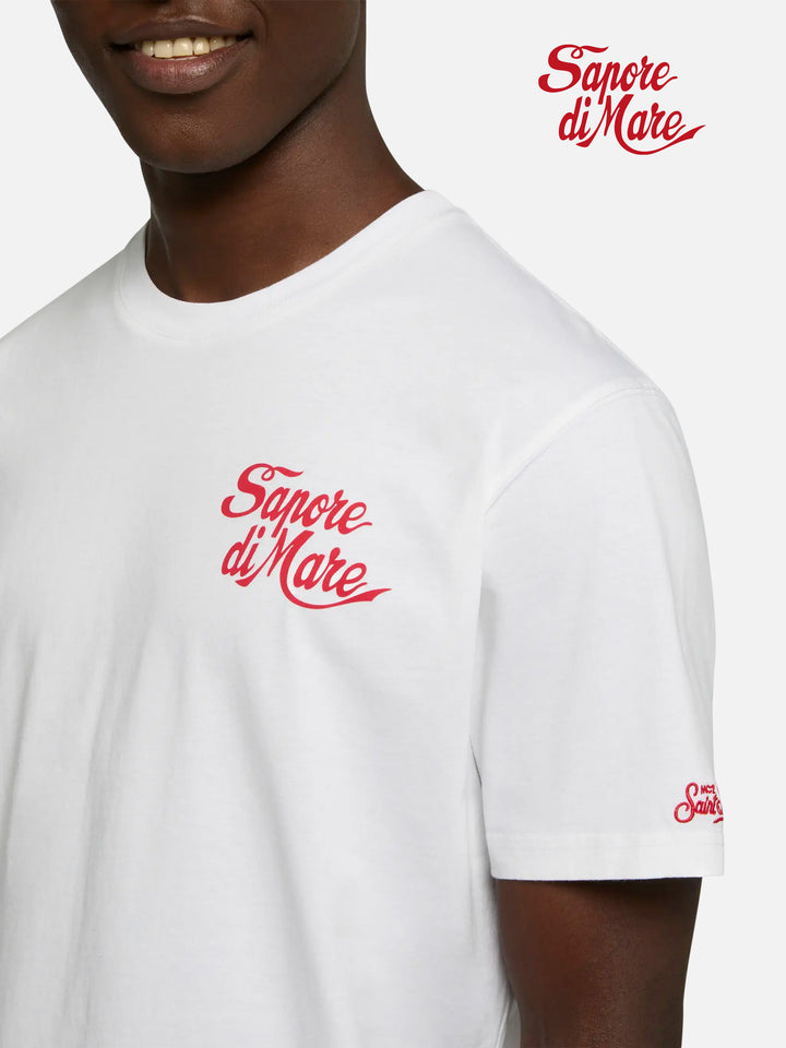 Baumwoll-T-Shirt mit Forte dei Marmi 83-Aufdruck | SAPORE DI MARE SPECIAL EDITION