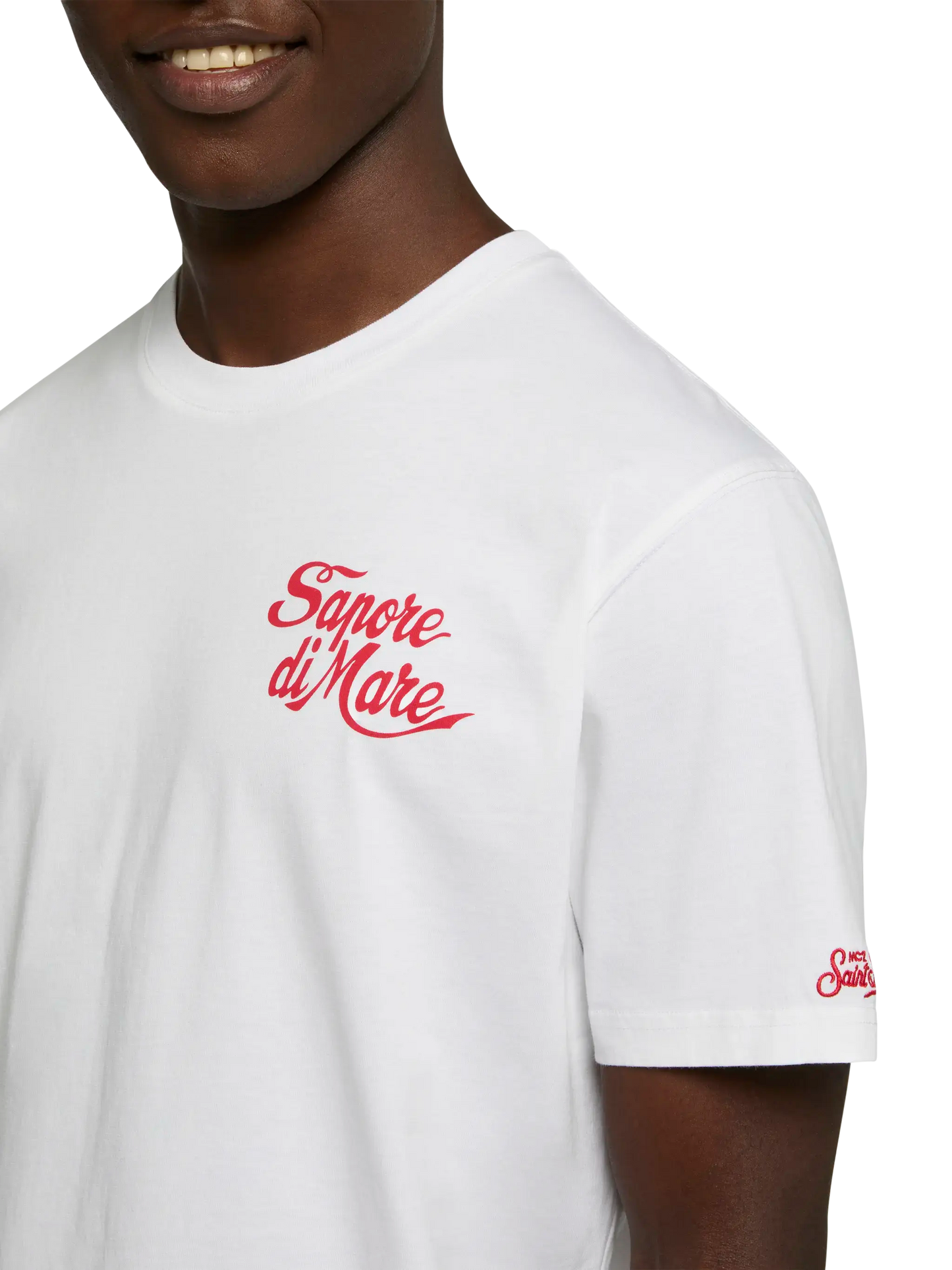 T-shirt Man in cotone con stampa "Forte dei Marmi 83" | SAPORE DI MARE SPECIAL EDITION