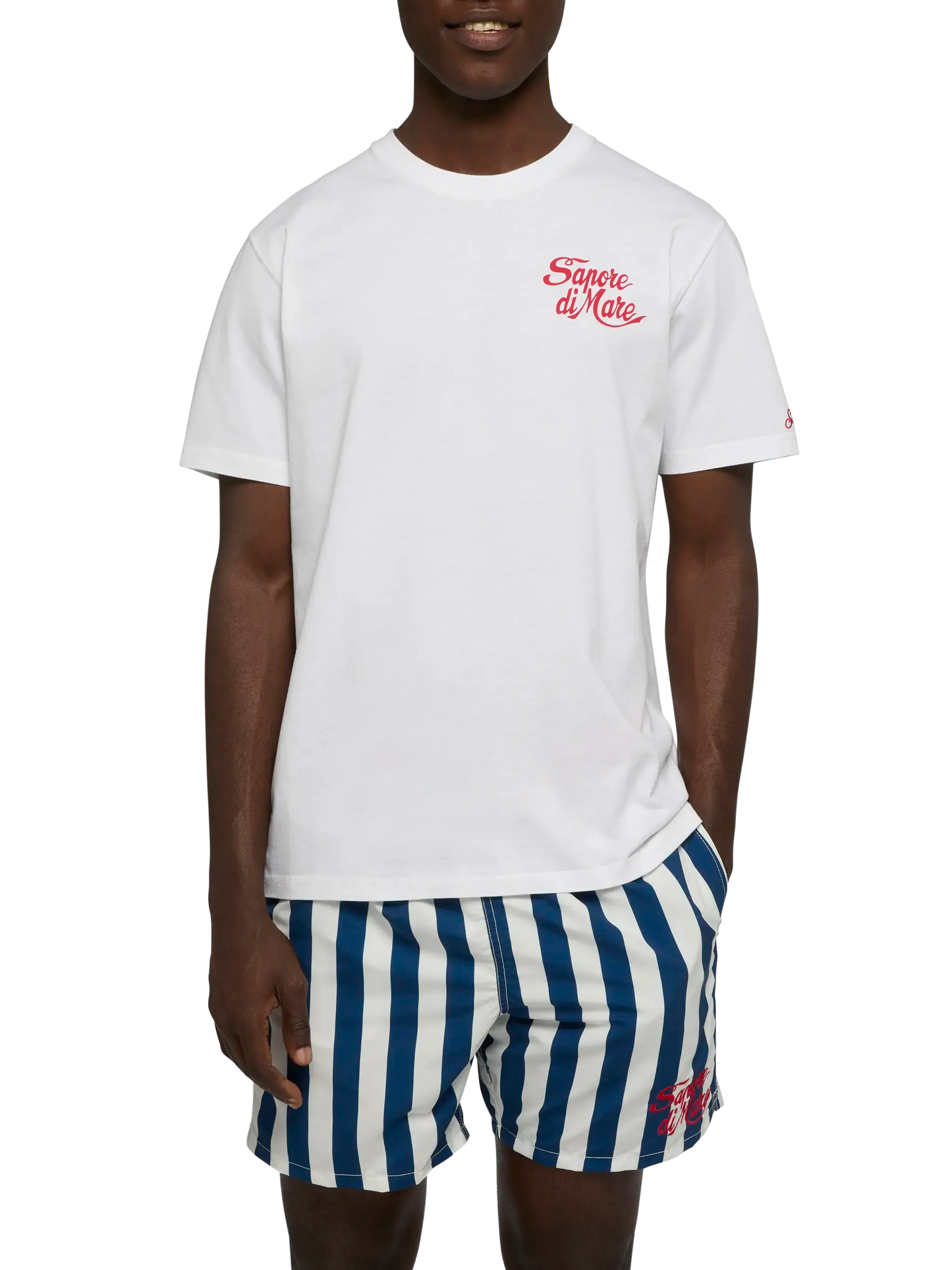 T-shirt Man in cotone con stampa "Forte dei Marmi 83" | SAPORE DI MARE SPECIAL EDITION