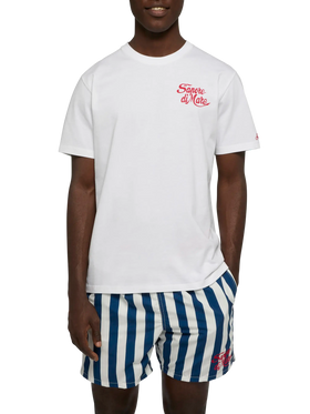 T-shirt Man in cotone con stampa "Forte dei Marmi 83" | SAPORE DI MARE SPECIAL EDITION