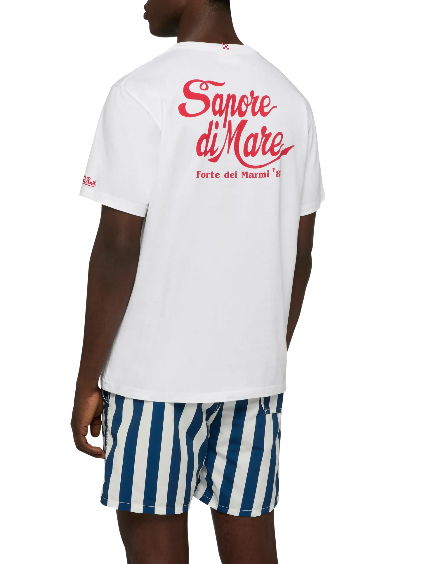 T-shirt Man in cotone con stampa "Forte dei Marmi 83" | SAPORE DI MARE SPECIAL EDITION