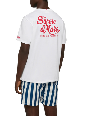 T-shirt Man in cotone con stampa "Forte dei Marmi 83" | SAPORE DI MARE SPECIAL EDITION