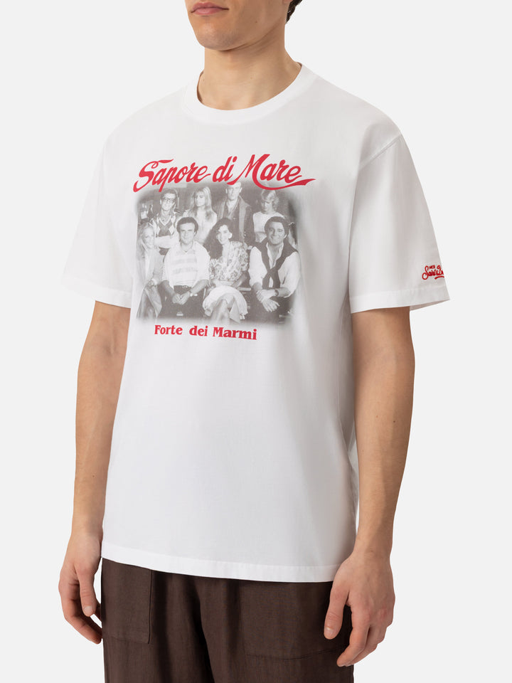 Baumwoll-T-Shirt mit Forte dei Marmi 83-Aufdruck | SAPORE DI MARE SPECIAL EDITION