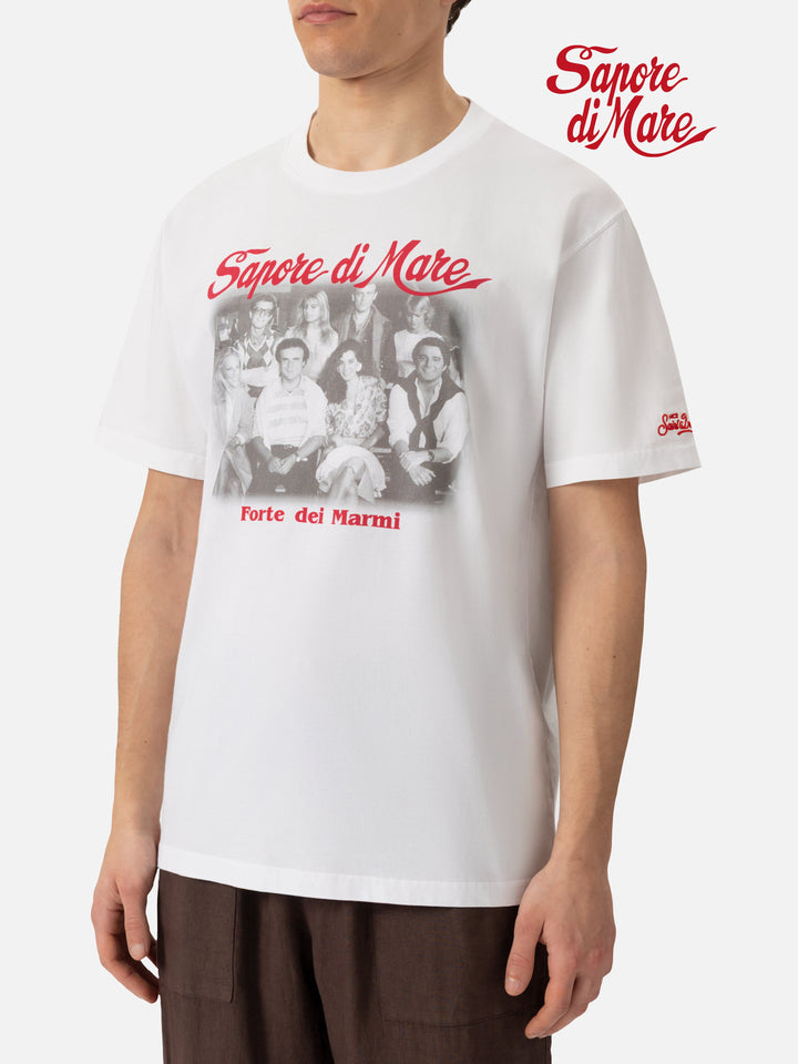 Baumwoll-T-Shirt mit Forte dei Marmi 83-Aufdruck | SAPORE DI MARE SPECIAL EDITION