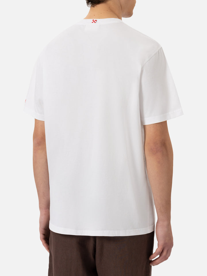 Baumwoll-T-Shirt mit Forte dei Marmi 83-Aufdruck | SAPORE DI MARE SPECIAL EDITION