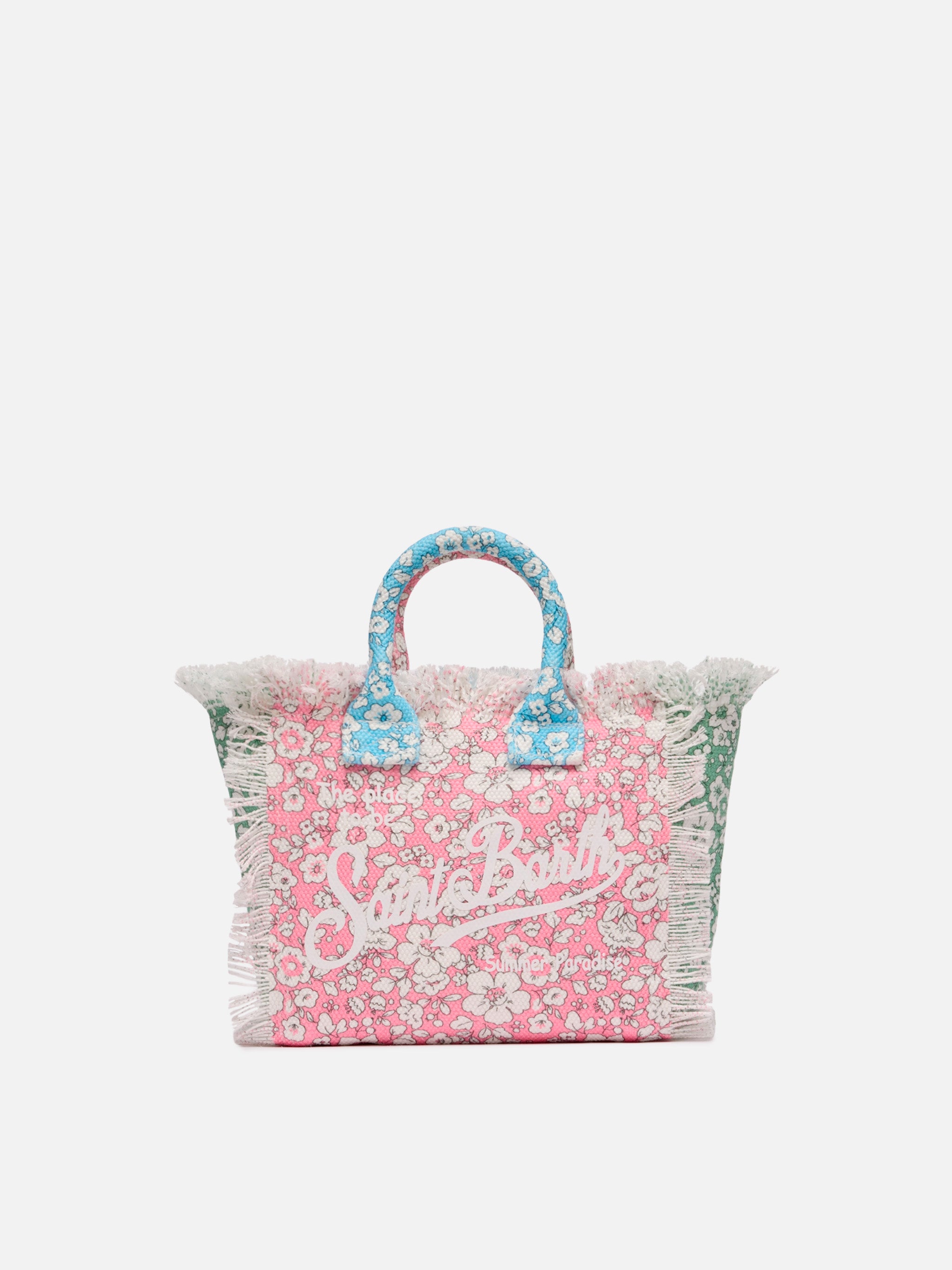 Mc2 SaintBarth ロゴ ペイズリー ジップ ポーチ/送料関税込 MC2 Saint Barth Aline paisley-print make-up Bag | Black