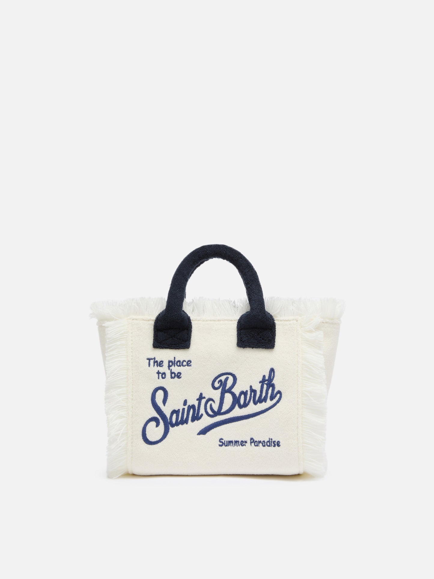 Weißes Mini-Kosmetiktäschchen