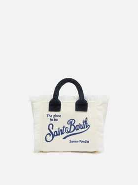 Weißes Mini-Kosmetiktäschchen