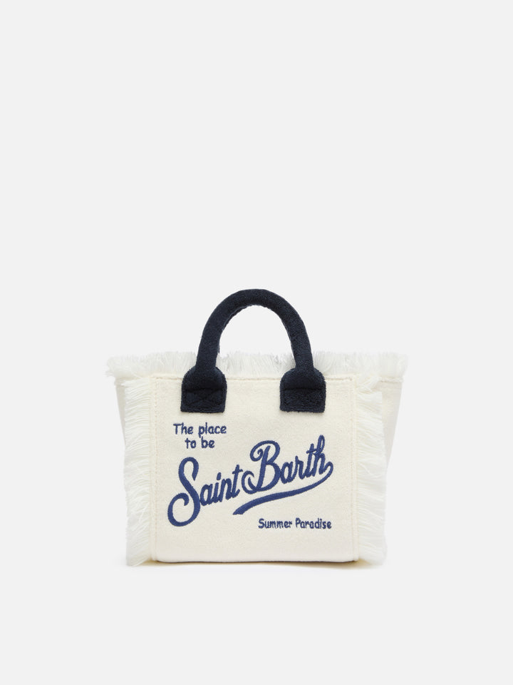 Borsa Mini Vanity Sponge Bag bianca