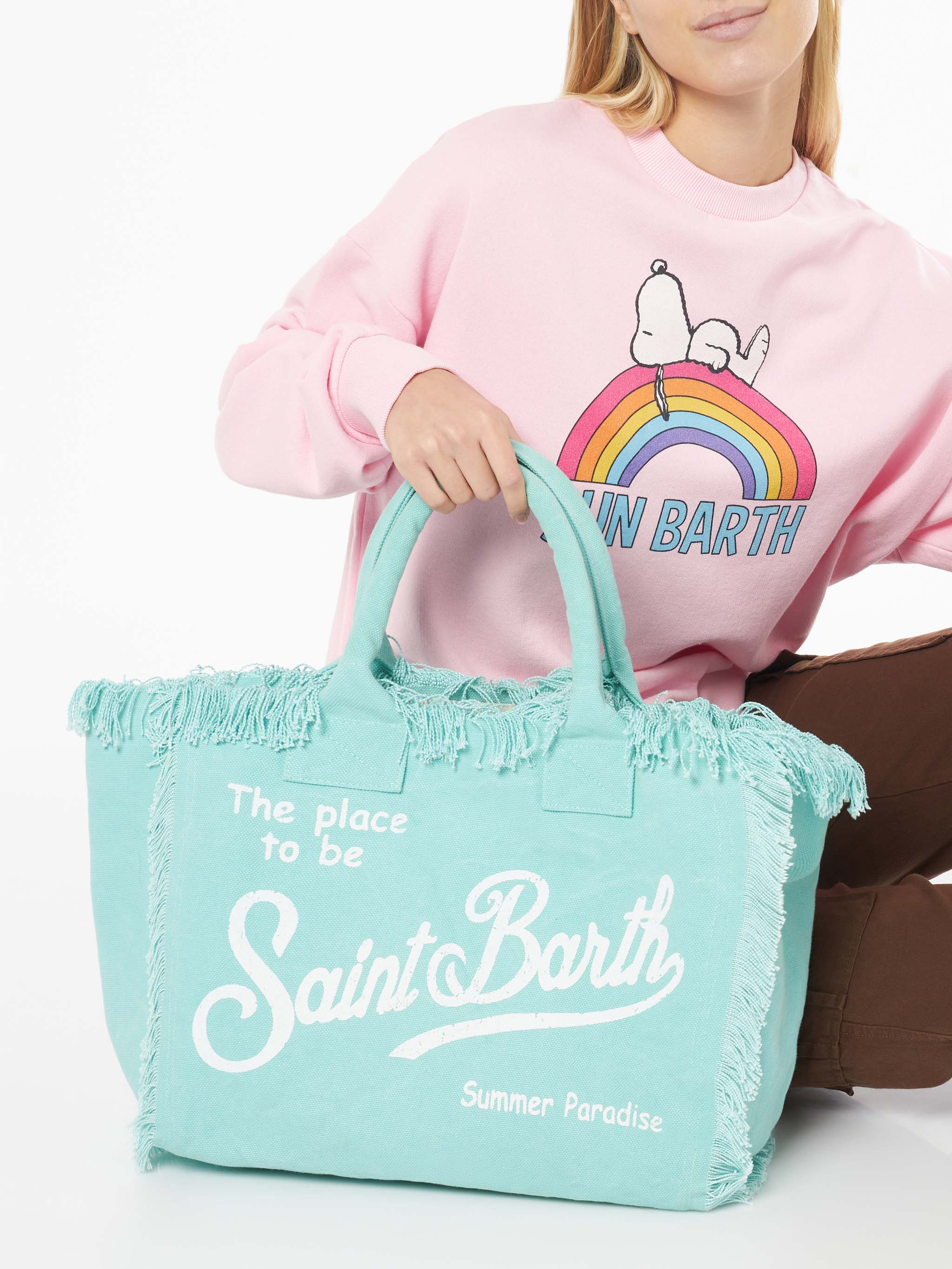 MC2 Saint Barth バニティ MC2 Saint Barth Vanity Mini bag with rhinestones for women
