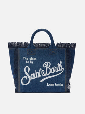 Dark wash denim Vanity regular bag