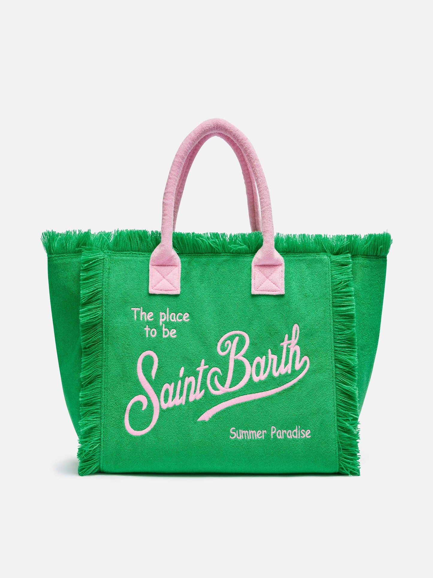 Borsa a spalla Vanity Sponge in spugna verde