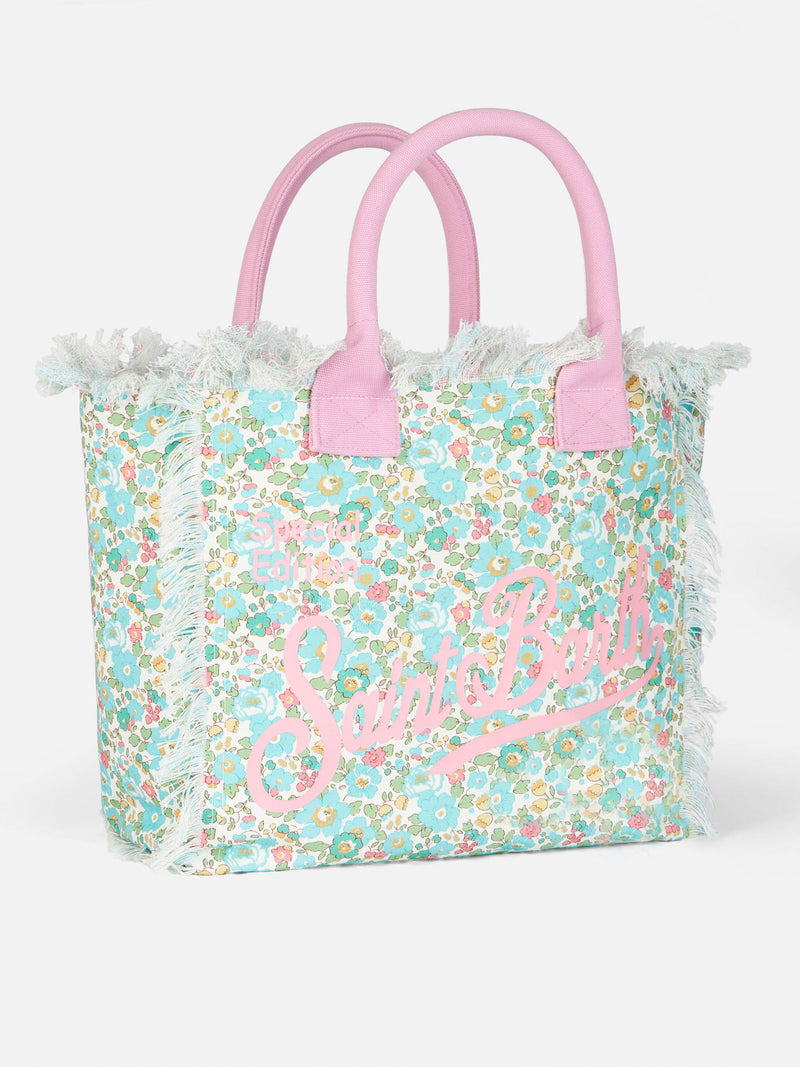 Betsy Cotton canvas Vanity Liberty tote bag |MADE WITH LIBERTY FABRIC