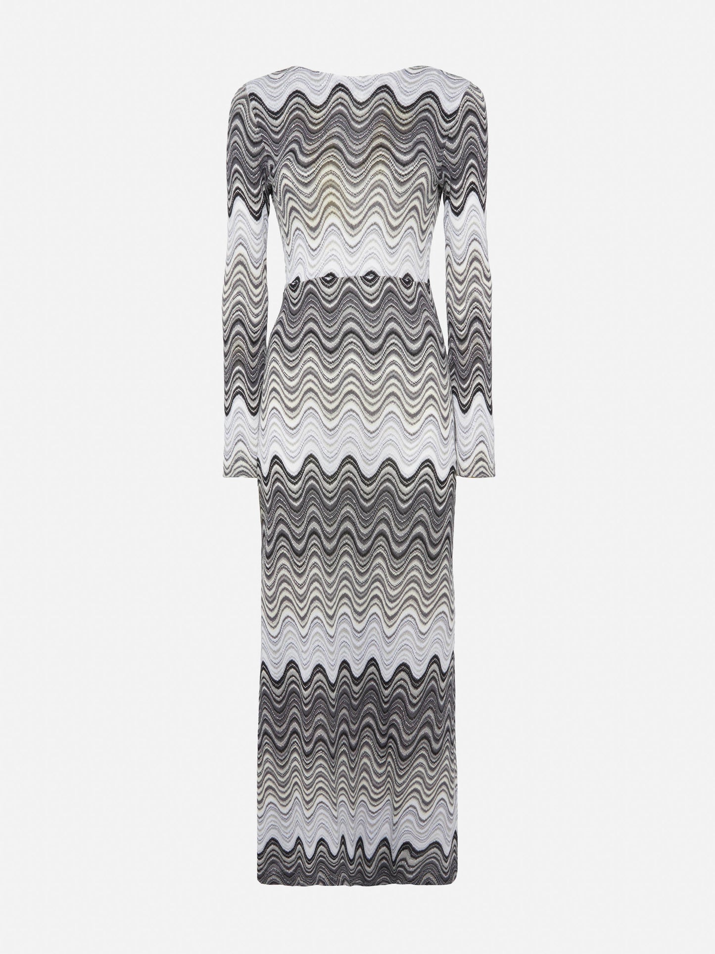 Venere Maxikleid aus Raschelstrick