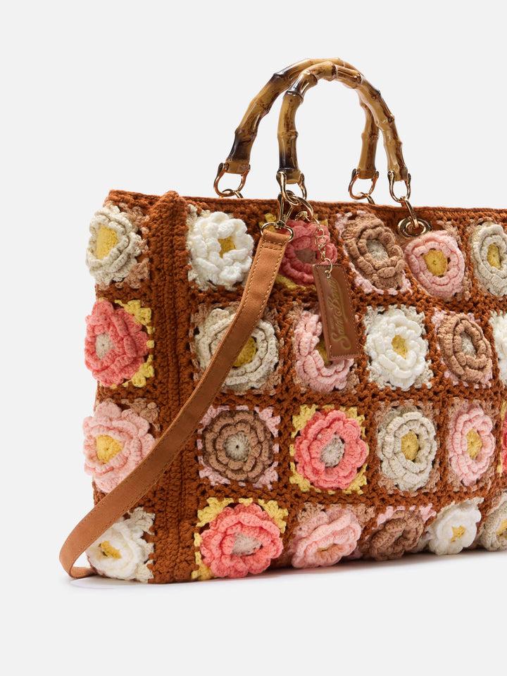 Borsa fatta a mano all'uncinetto