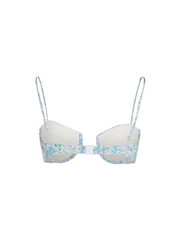 Top a bralette con ferretto Salina da donna con stampa Joanna Luise | FATTO CON TESSUTO LIBERTY