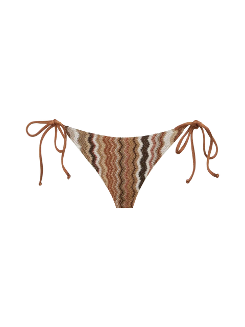 Virgo raschel knit classic swim briefs with wave pattern - MC2 Saint Barth