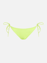 Woman fluo yellow classic swim briefs Virgo