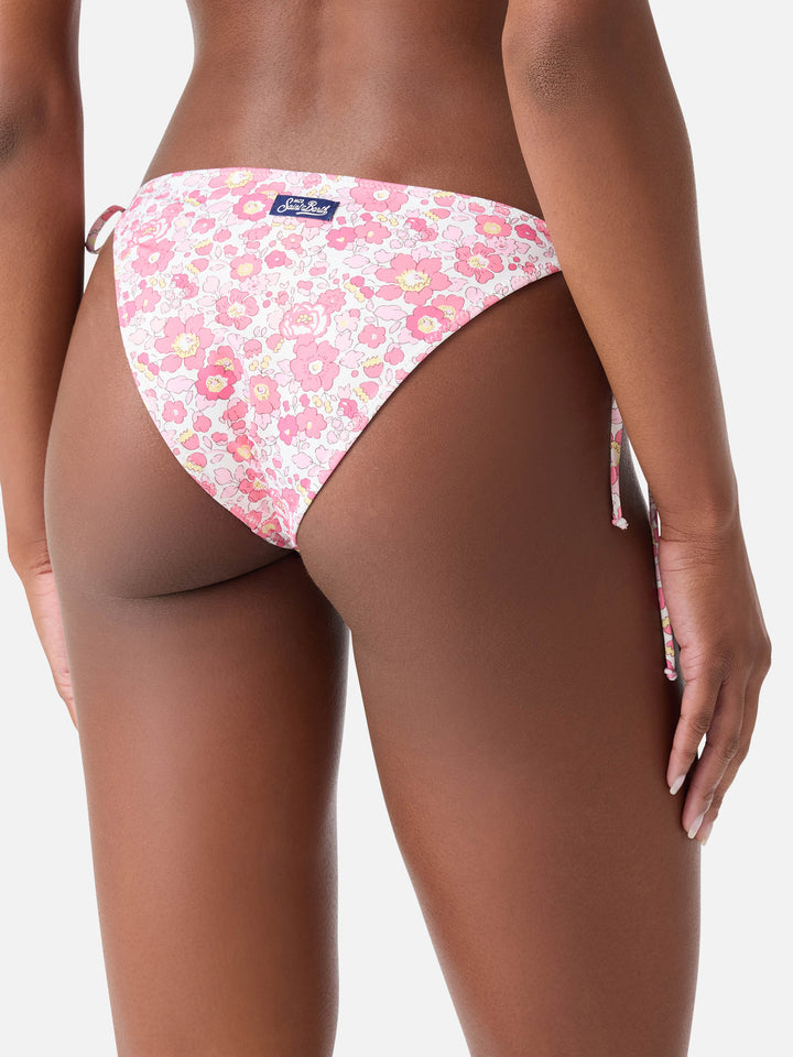Virgo Betsy print swim briefs | Made with Liberty Fabric