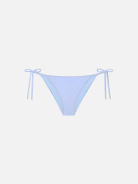 Virgo classic swim briefs in light blue velvet