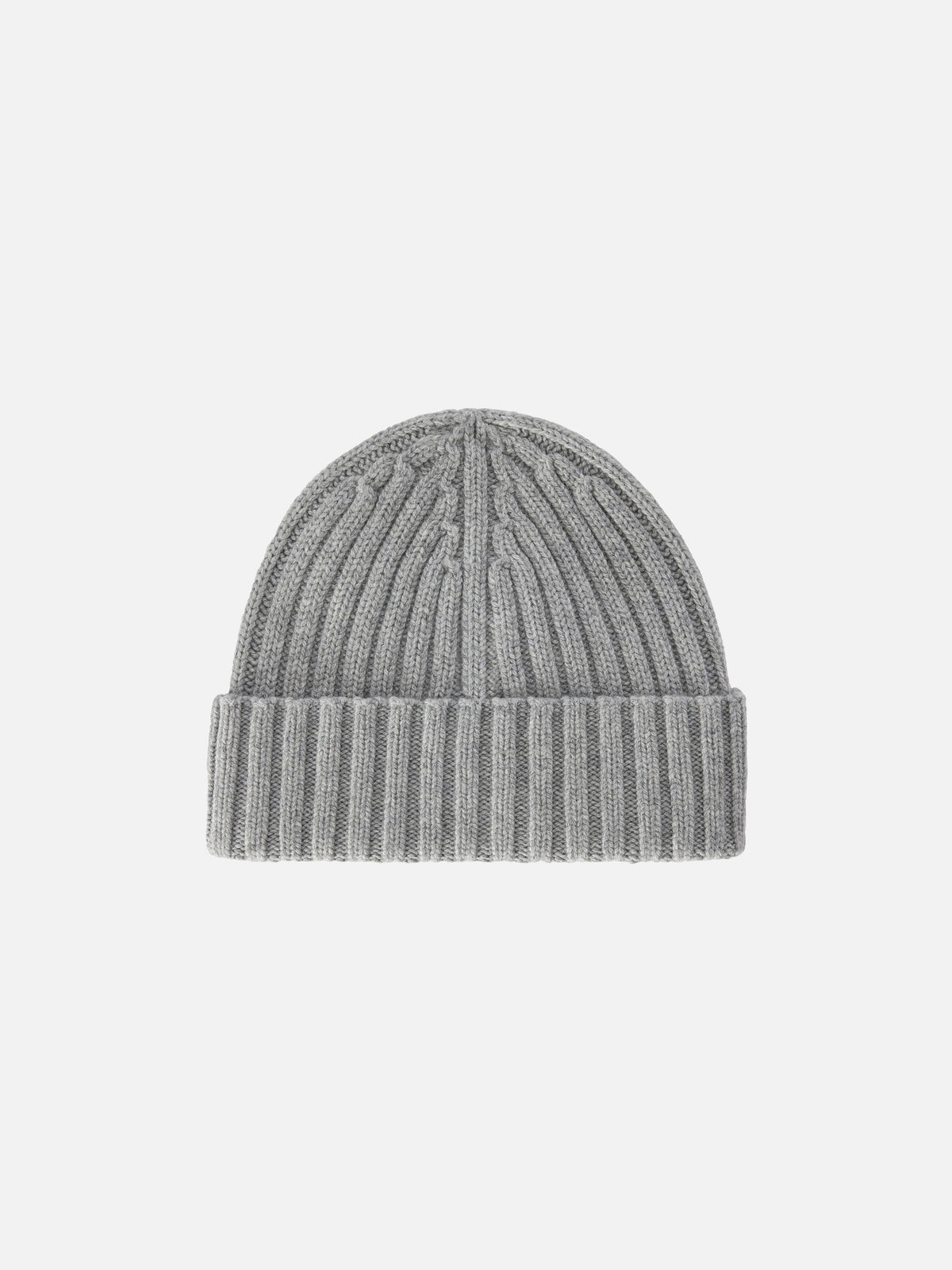 Bonnet Wengen gris clair avec broderie St. Barth 