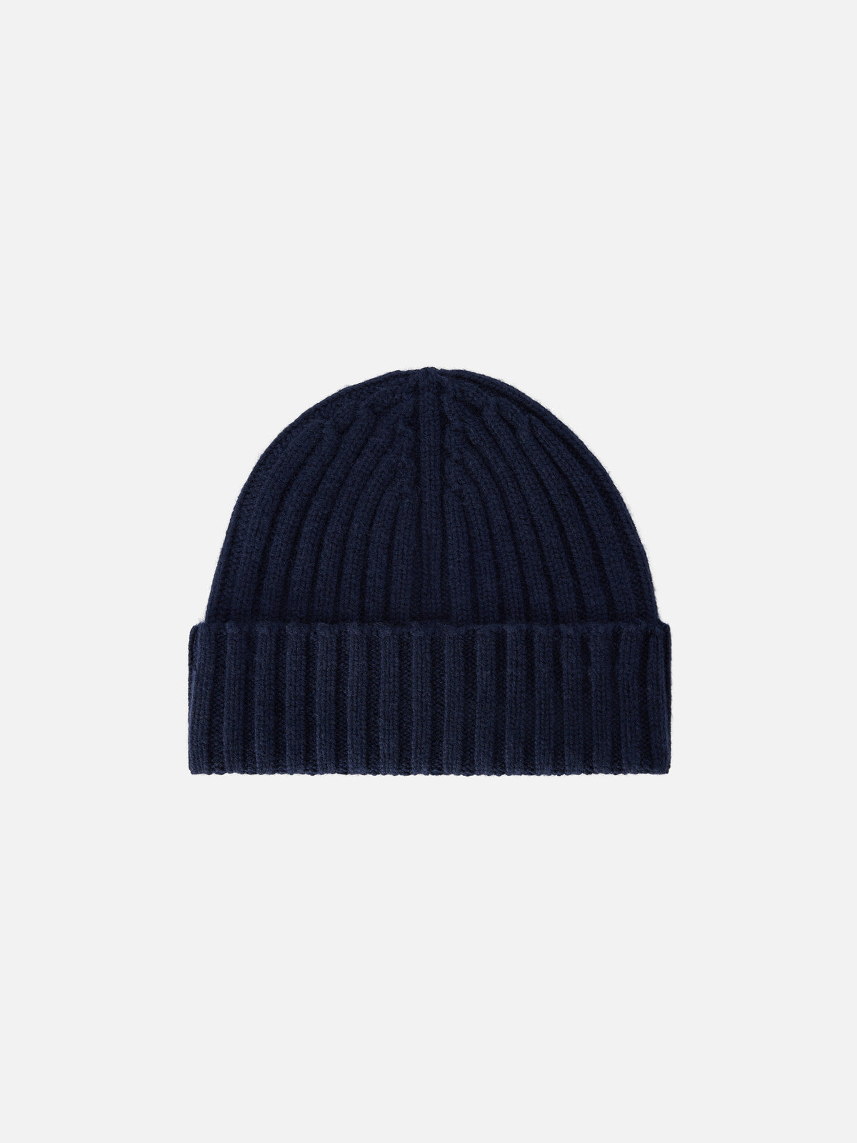 Bonnet Wengen bleu marine blue avec broderie St. Barth 