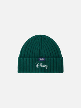 Bonnet Wengen vert avec broderie Vado Dai Nonni | Special edition 
