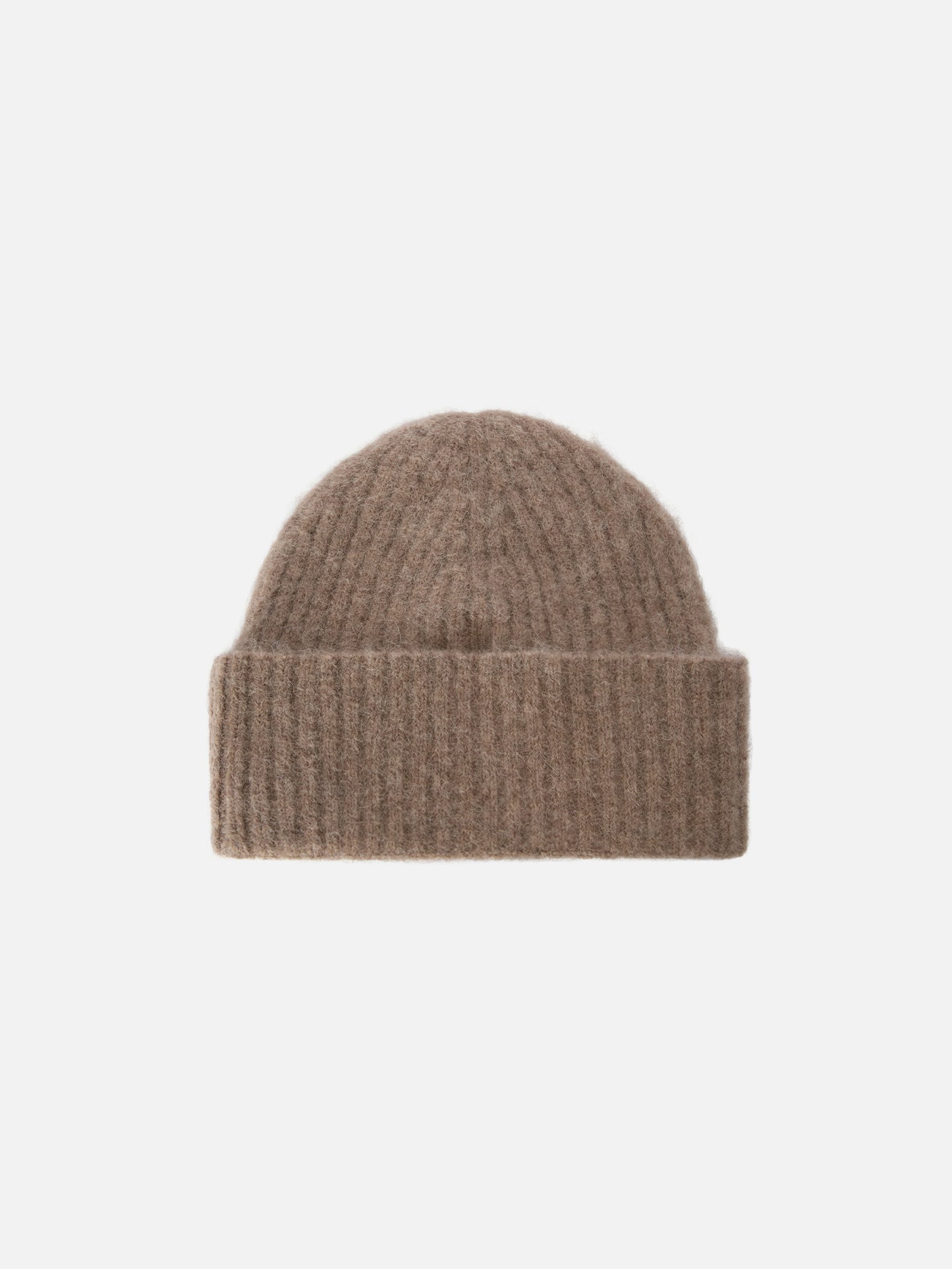 Kaki stretch alpaca hat Wengen