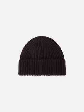 Gorro Wengen de cachemir marrón 