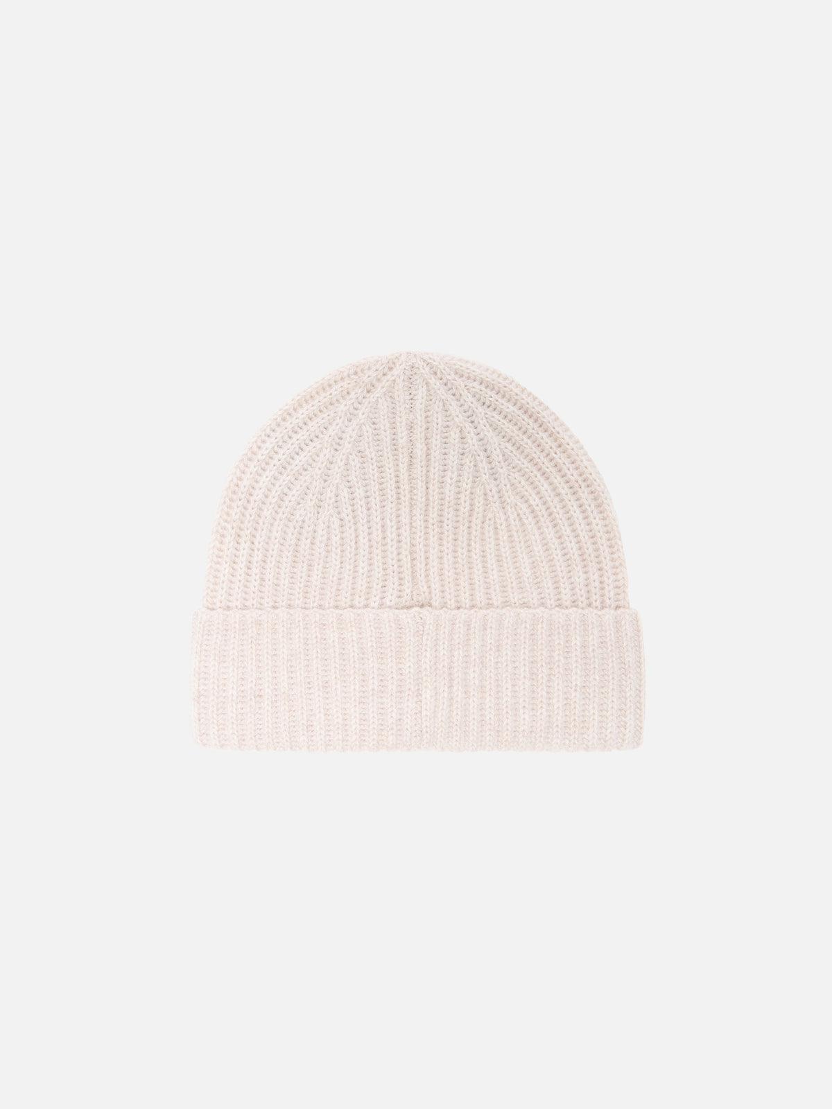 Beige Wengen cashmere beanie