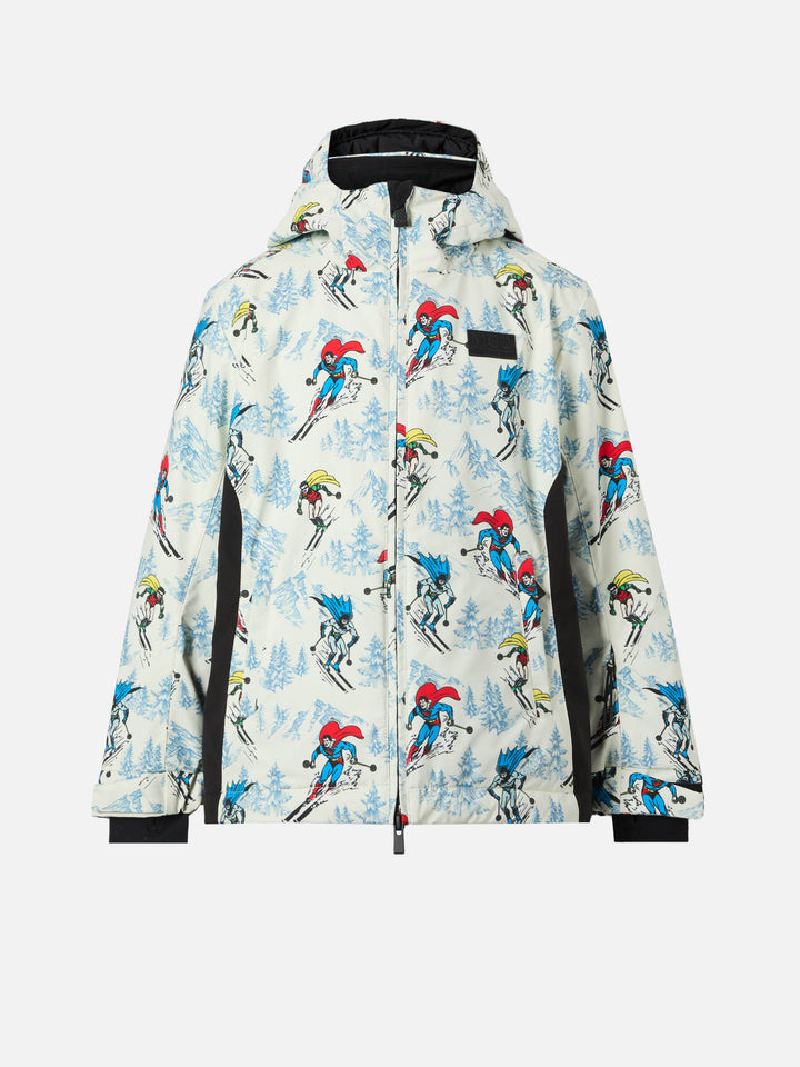 Ski jacket Wildhorn with Suoer Heroes print | DC SPECIAL EDITION