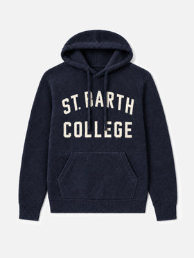 Sudadera con capucha de cashmere mezclado Wood 