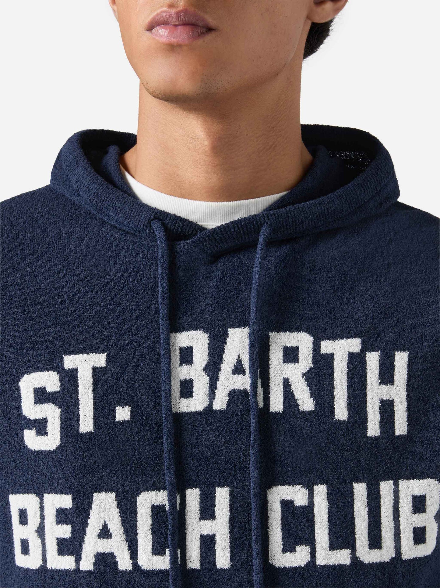 Kapuzenpullover aus Kaschmirmischung Wood