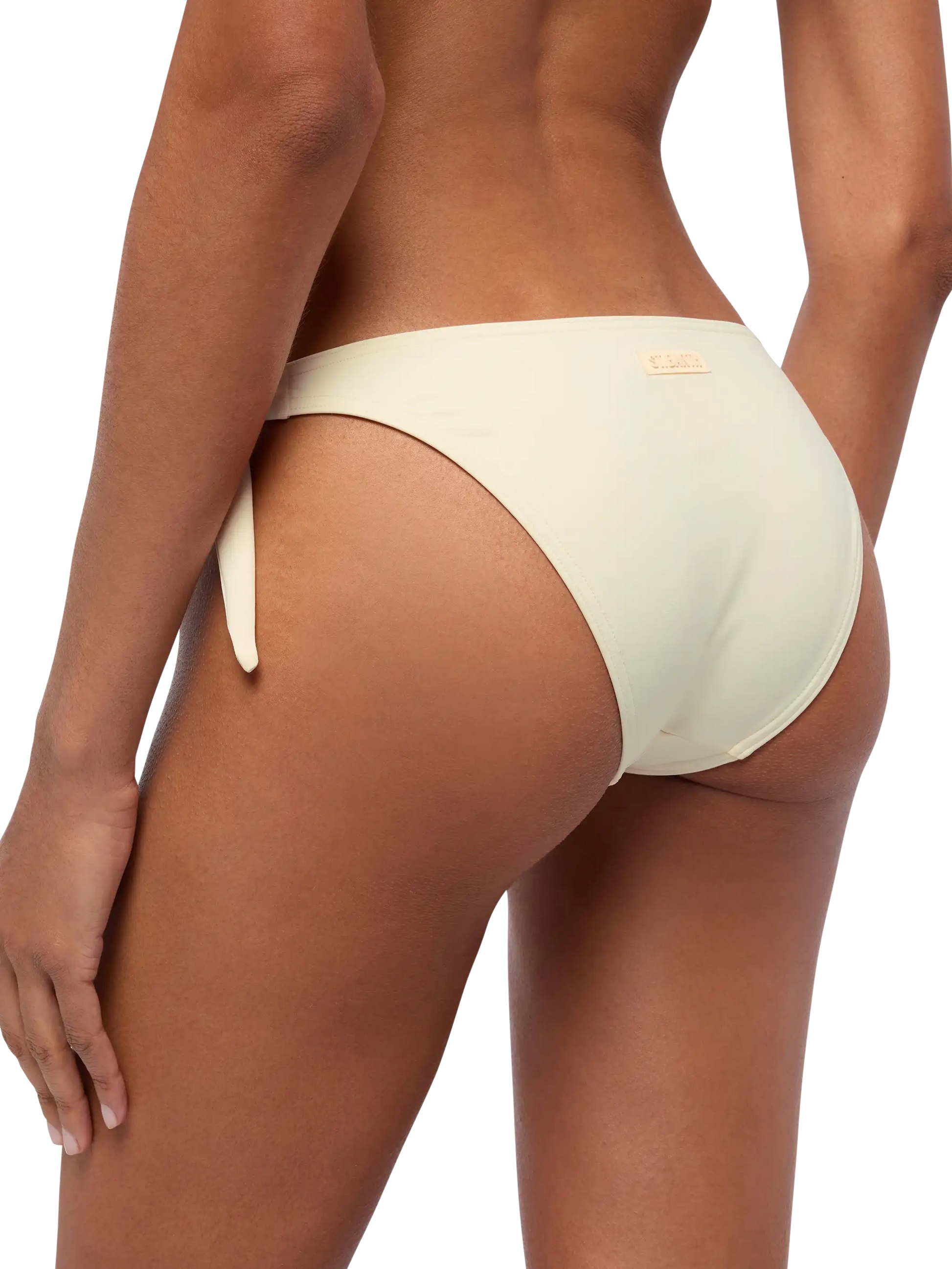 Yali cream classic swim briefs - Gaia cream triangle bralette top - MC2 Saint Barth