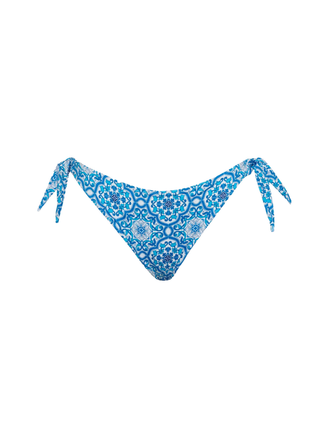 Yali classic swim briefs with majolica print - MC2 Saint Barth