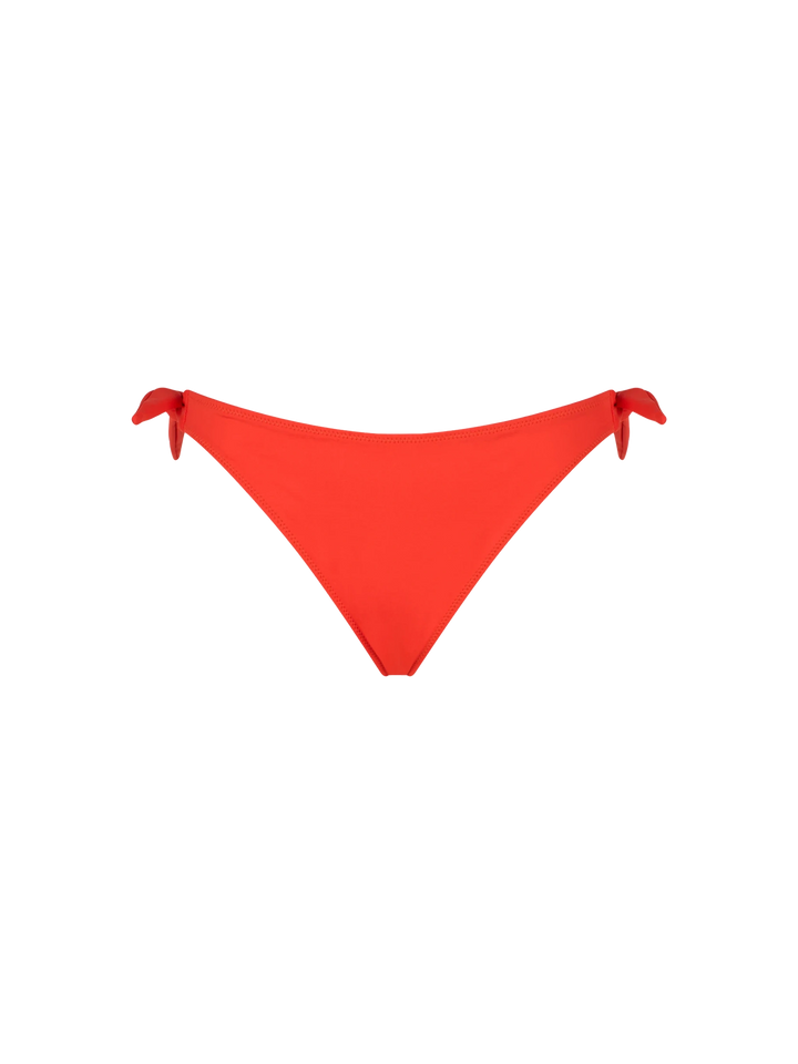 Woman orange classic swim briefs Yali