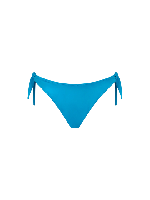 Woman turquoise classic swim briefs Yali - MC2 Saint Barth