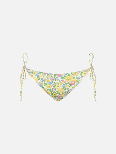 Woman Betsy classic swim briefs Virgo | MADE WITH LIBERTY FABRIC - MC2 Saint Barth