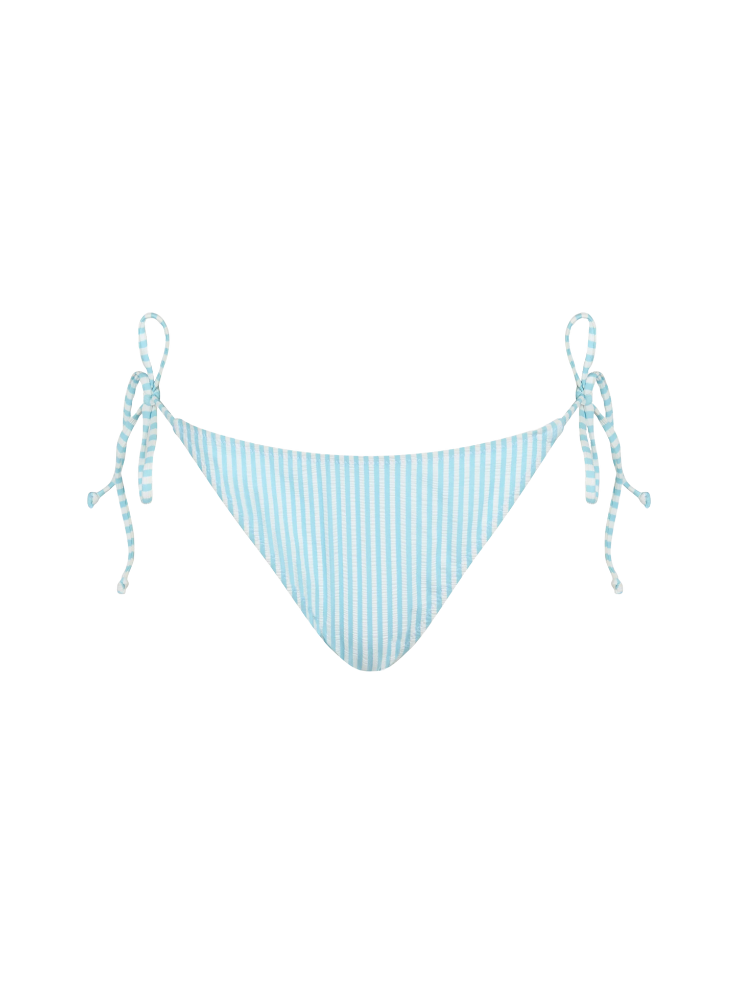 Slip mare donna classico Virgo a righe in seersucker