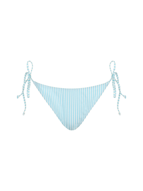 Slip mare donna classico Virgo a righe in seersucker