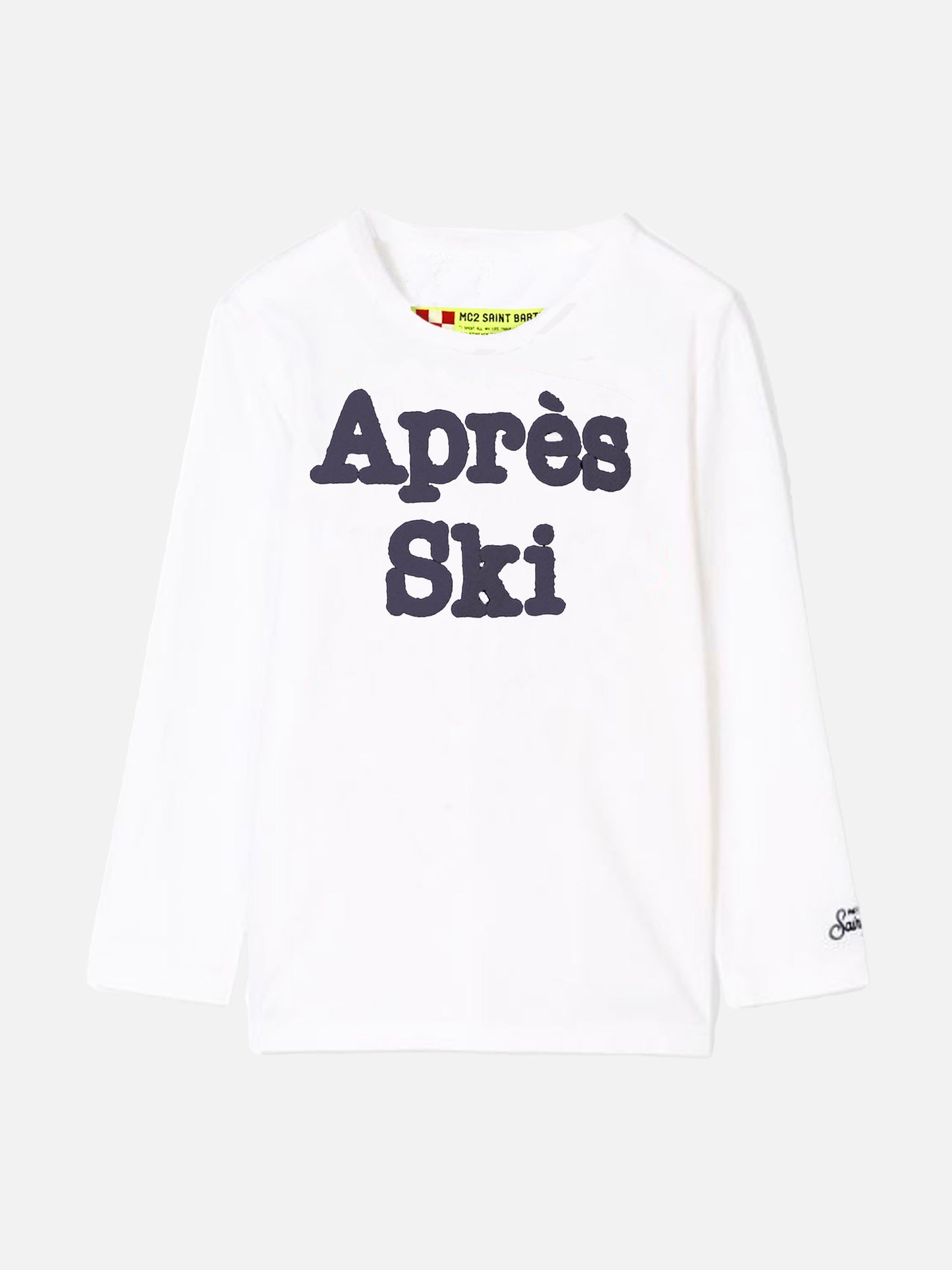 Après ski tapered boy t-shirt