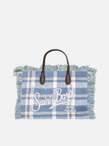 Colette wooly tartan handbag