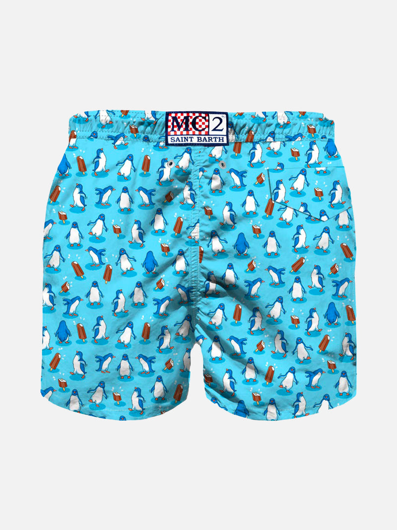 Leichte Badeshorts für Jungen von Micro Penguins